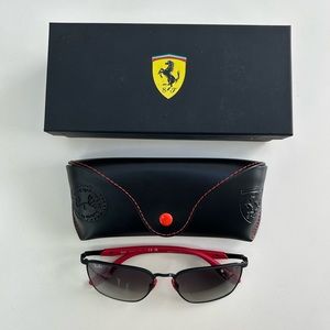Brand New Ferrari Ray-Bans RB3673 Scuderia Sunglasses for Men
